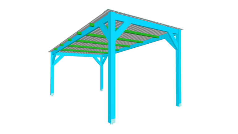 Karám féltető 3x5